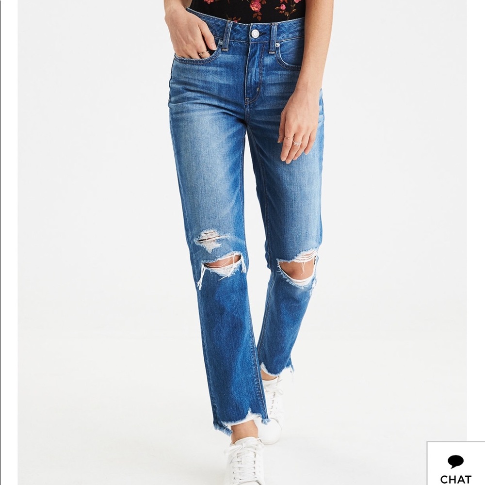 American eagle tom girl jeans